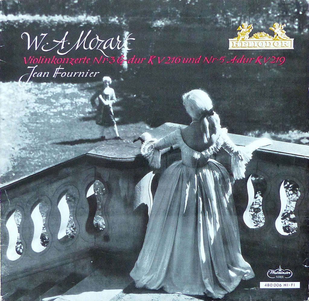 Jean Fournier: Mozart Violin Concertos K. 216 & K. 219 - Heliodor 480 006