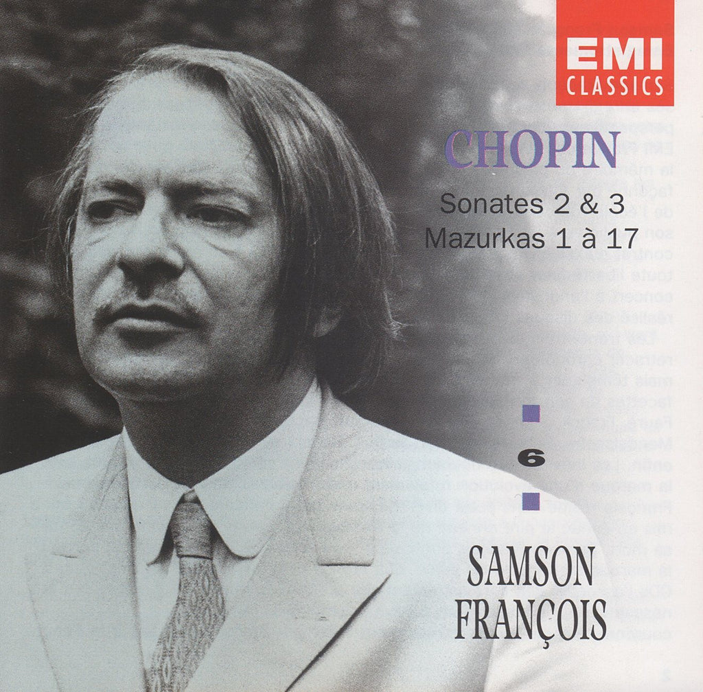 François: Chopin Piano Sonatas Nos. 2 & 3, etc. - EMI 5 68705 2