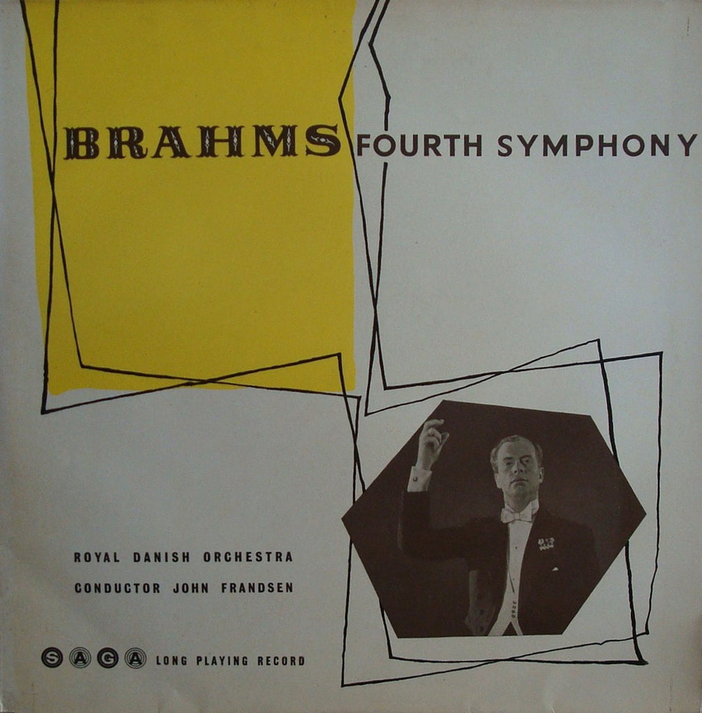 LP - Frandsen/Royal Danish Orchestra: Brahms Symphony No. 4 - Saga XID 5010