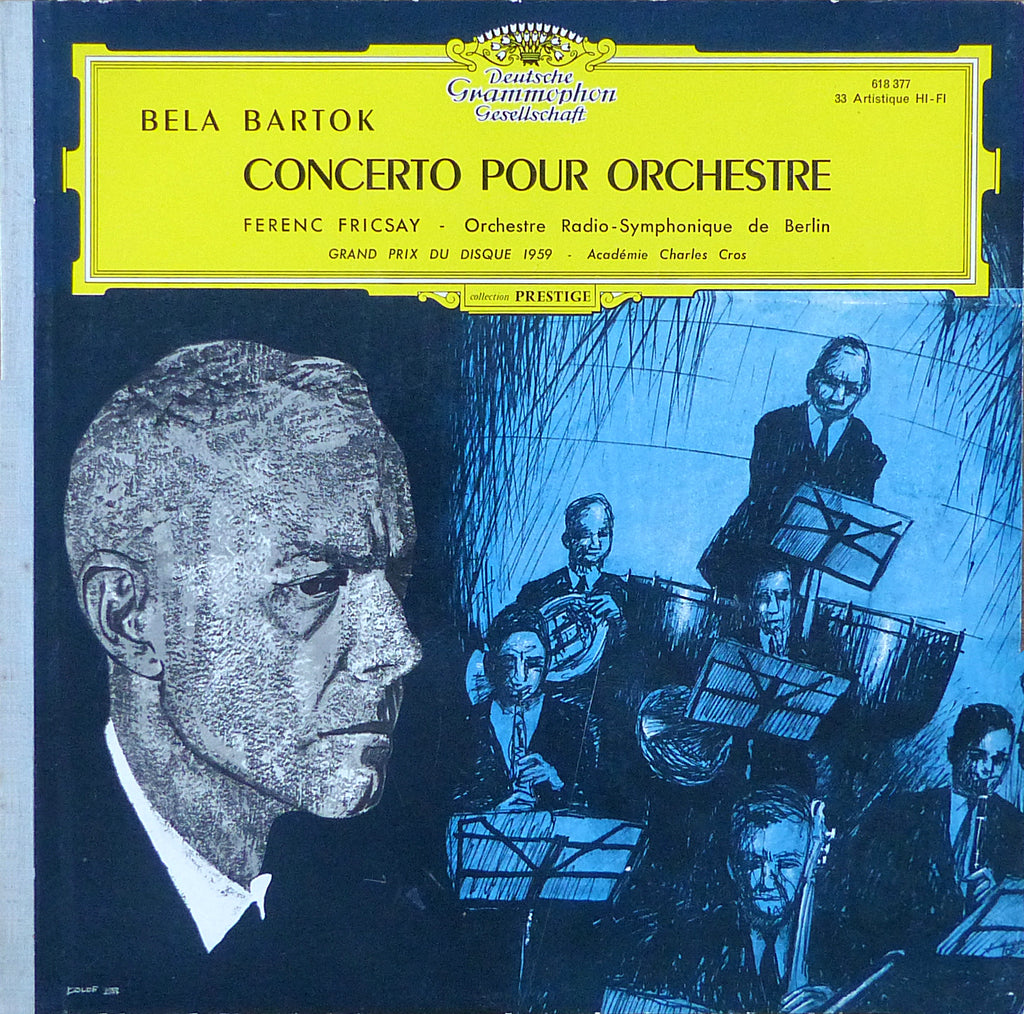 Fricsay/RSO Berlin: Bartok Concerto for Orchestra - DG 618 377