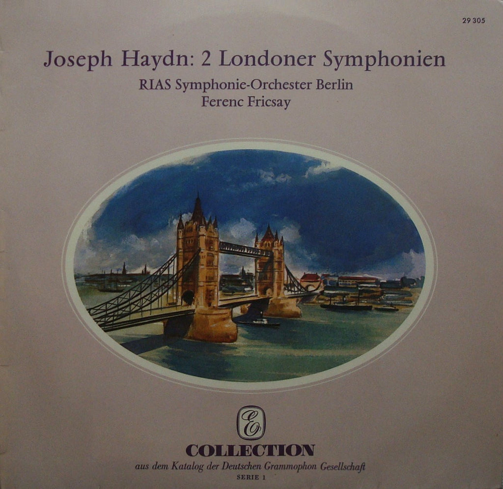LP - Fricsay/Berlin RIAS SO: Haydn Symphonies Nos. 95 & 98 - DG "Collection" 29 305