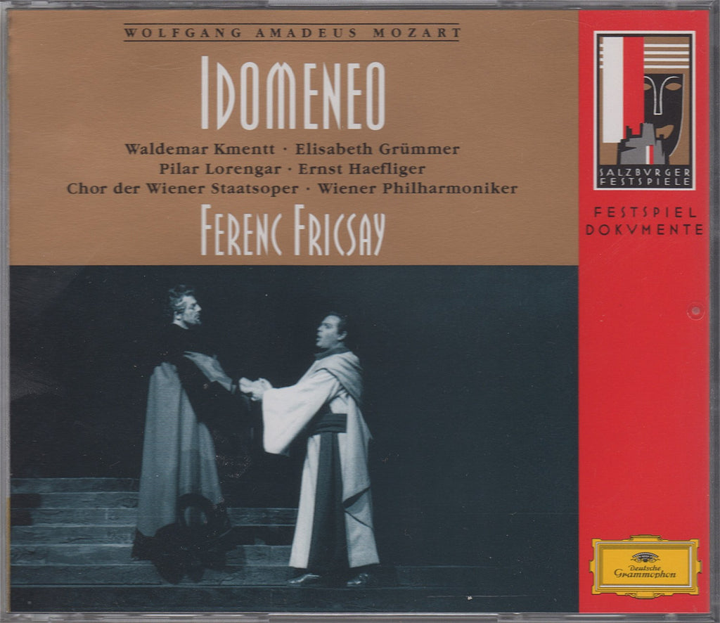 CD - Fricsay: Mozart Idomeneo ("live", Salzburg 1961) - DG 447 662-2 (3CD Set)