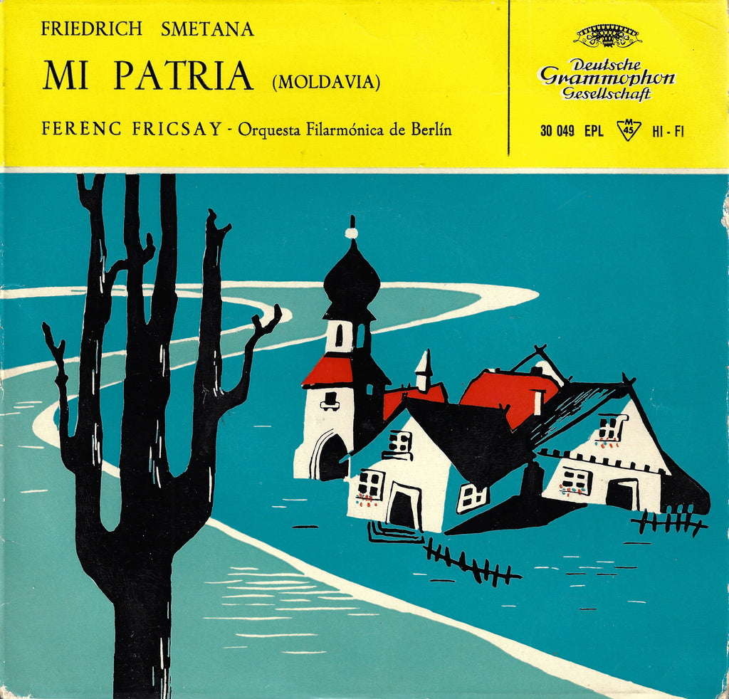 Fricsay: Smetana Die Moldau (Vlata) - DG 30 049 EPL (7" EP)