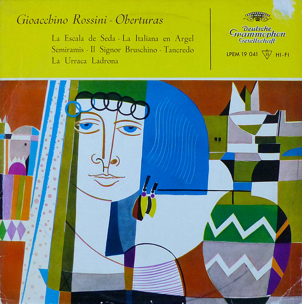 Fricsay/RIAS SO Berlin: Rossini 5 Overtures - Spanish DG LPEM 19 041