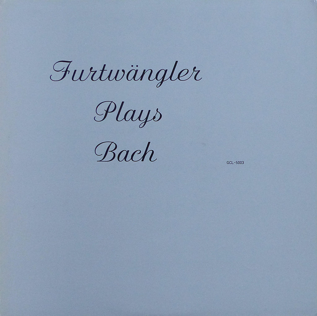 Furtwangler: Bach St. Matthew's Passion - Golden Concert Library GCL-5003