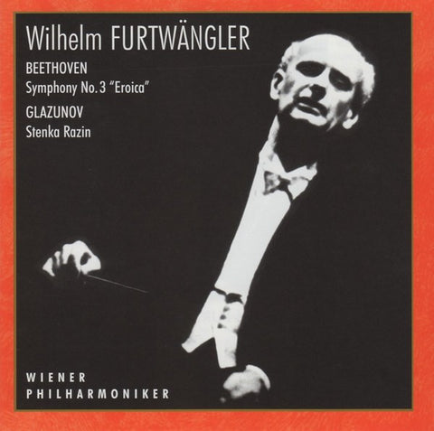 CD - Furtwangler: Beethoven "Eroica" + Glazunov Stenka Razin - Russian Disc RCD 25001