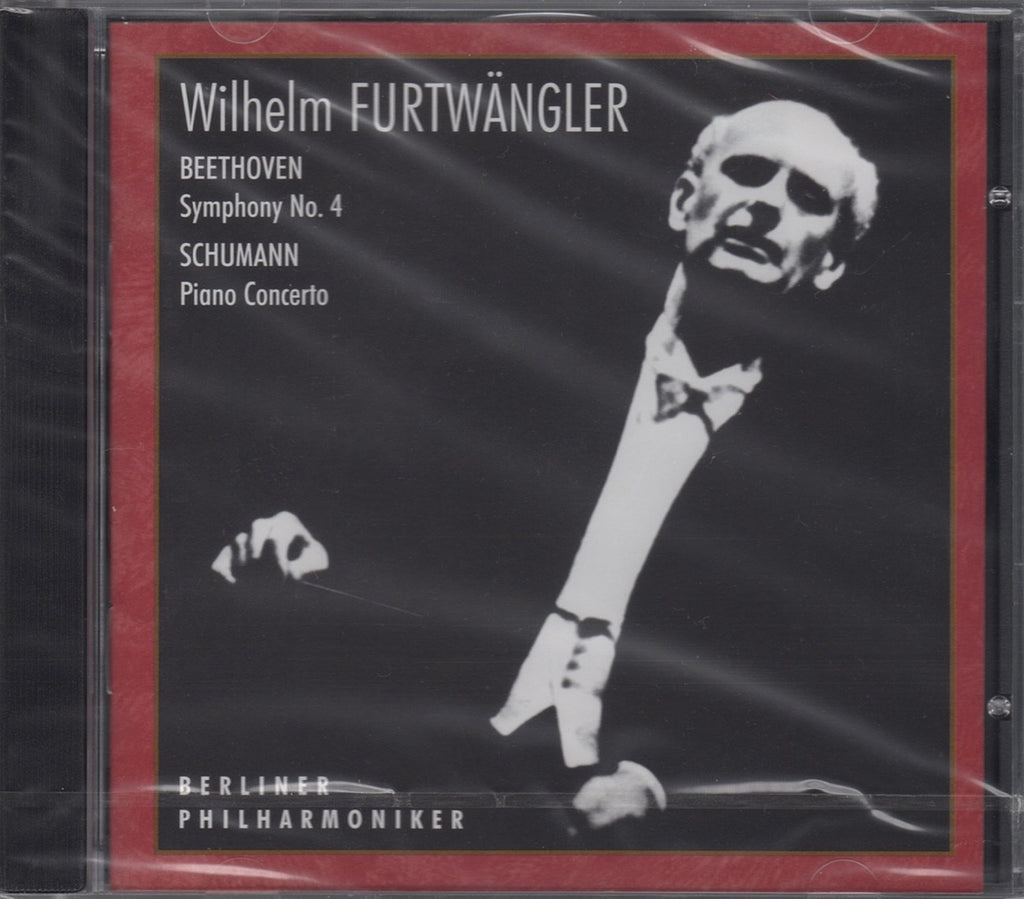 CD - Furtwangler: Beethoven Sym No 4 + Schumann Cto (Gieseking) - Russian Disc RCD 25010 (sealed)