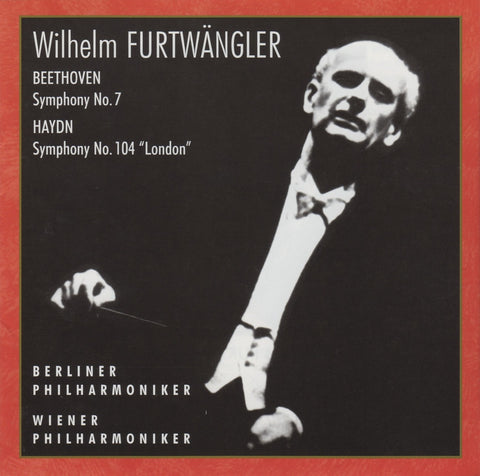 CD - Furtwangler: Beethoven Sym No. 7 / Haydn No. 104 - Russian Disc RCD 25004