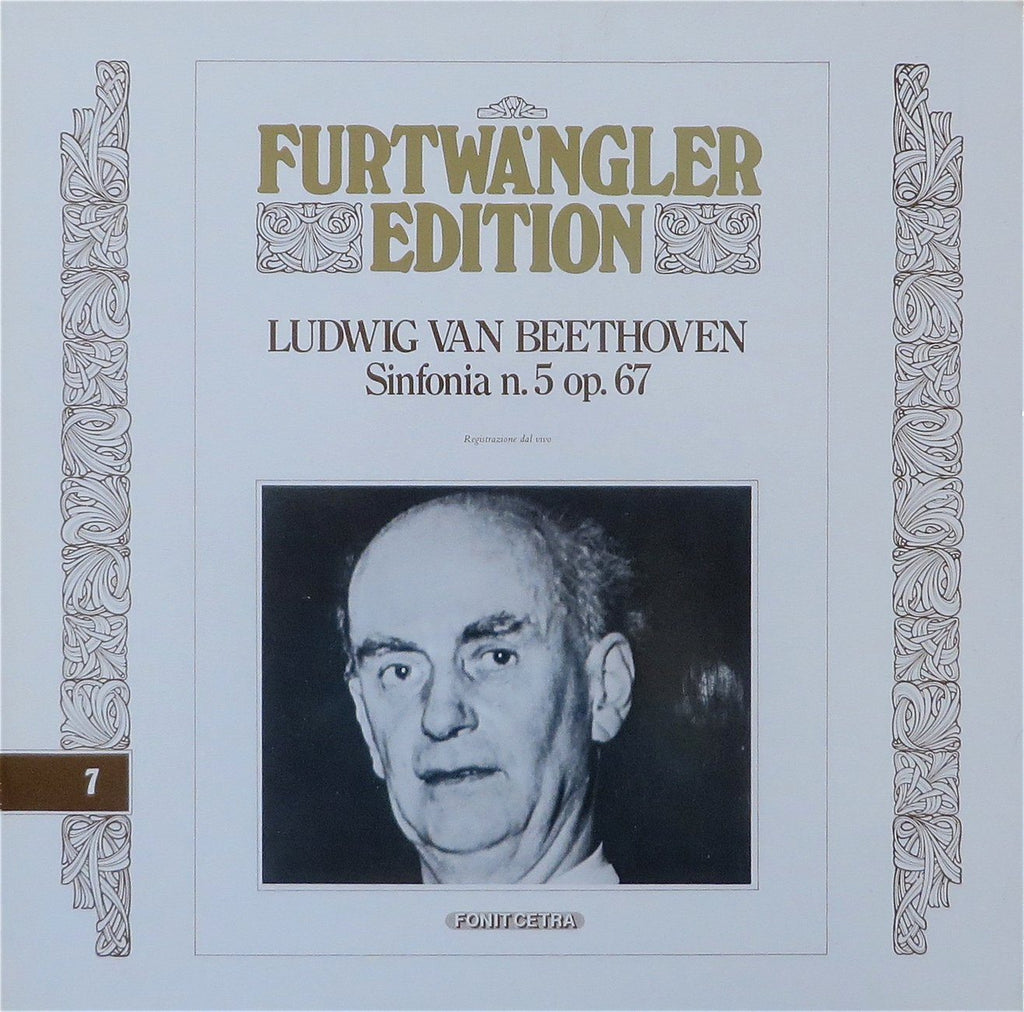 Furtwangler: Beethoven Symphony No. 5 (Rome, 10.1.1952) - Fonit Cetra FE 5