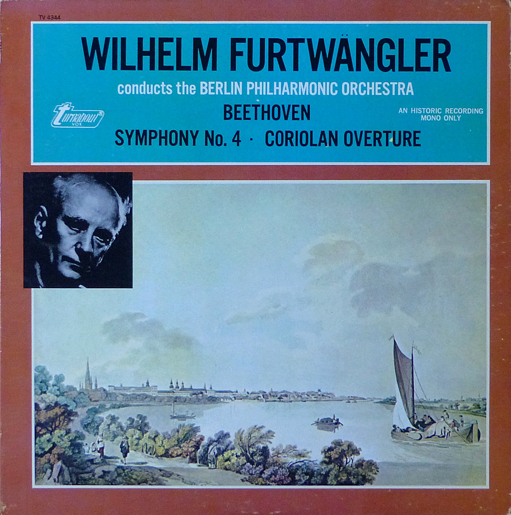 Furtwangler/BPO: Beethoven Symphony No. 4, etc. - Vox/Turnabout TV 4344