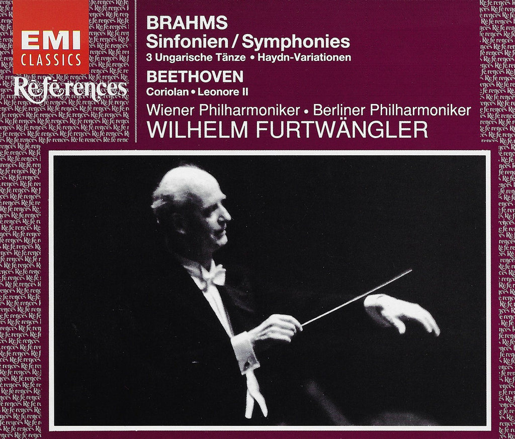 Furtwangler: Brahms 4 Symphonies, etc. - EMI 5 65513 2 (3CD set)