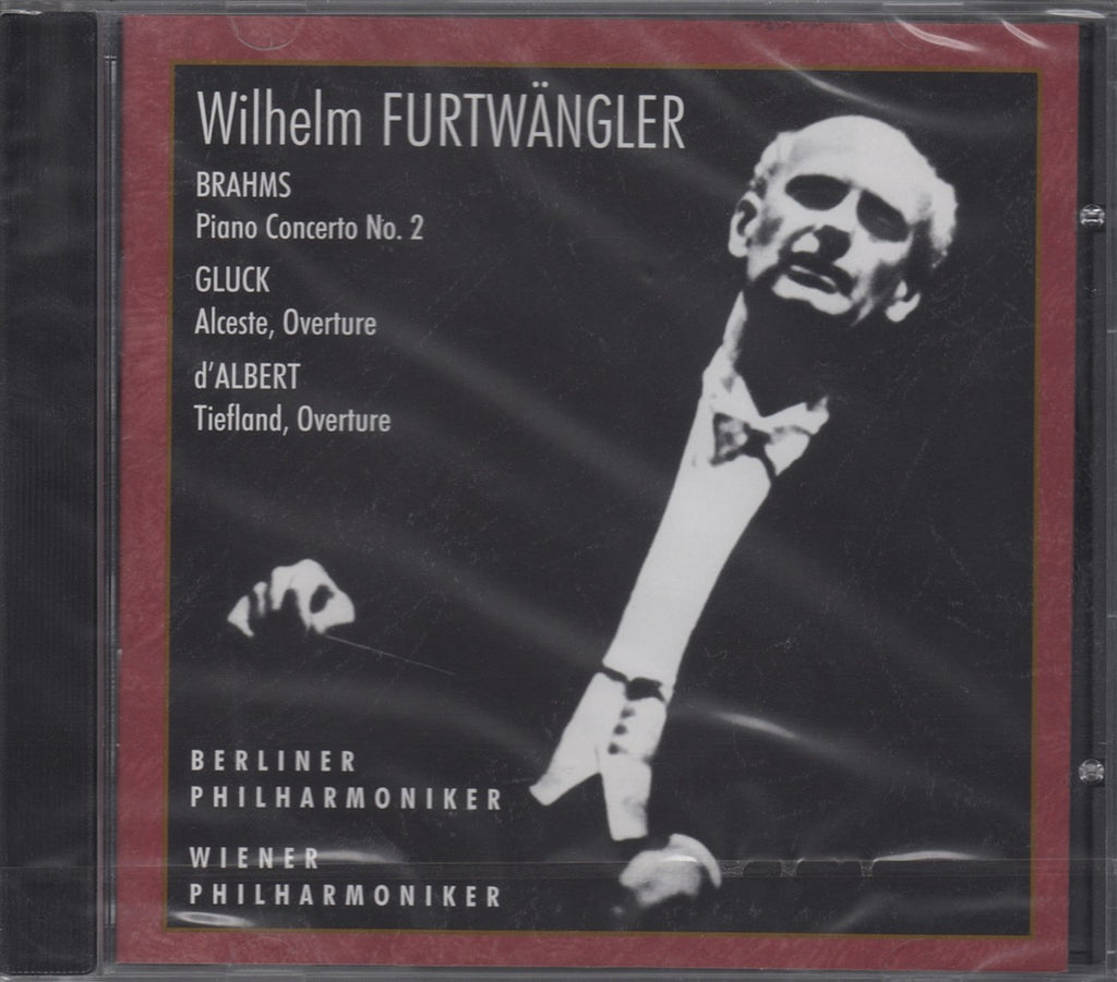 CD - Fischer/Furtwangler: Brahms Piano Concerto No. 2 + Gluck - Russian Disc RCD 25015 (sealed)