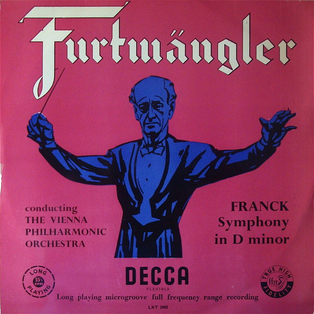 LP - Furtwangler/VPO: Franck Symphony In D Minor - Decca LXT 2905