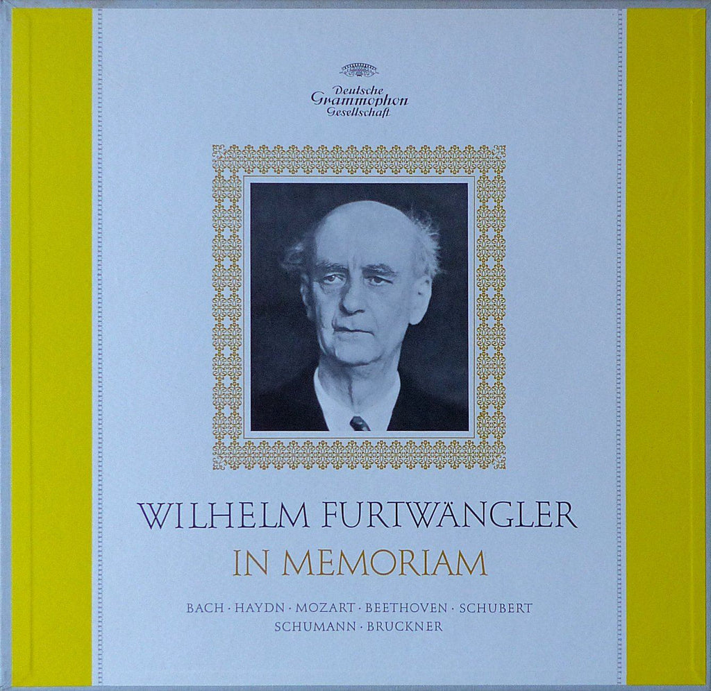 Furtwangler: In Memoriam (Bach, Haydn, Bruckner, etc.) - DG KL 27/32 (5LP box set)