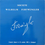 Furtwangler in Stuttgart: Haydn & Ravel - Société Wilhlem Furtwängler SWF 8501