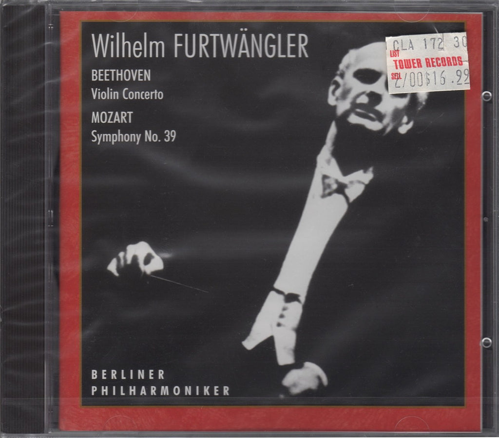 CD - Rohn/Furtwangler: Beethoven Violin Concerto + Mozart K. 543 - Russian Disc RCD 25007 (sealed)