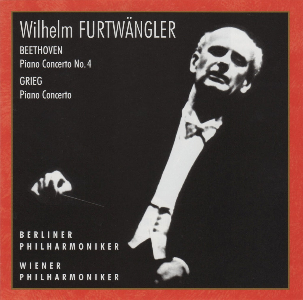 CD - Scarpini/Furtwangler: Beethoven Concerto No. 4 + Grieg (Gieseking) - Russian Disc RCD 25002