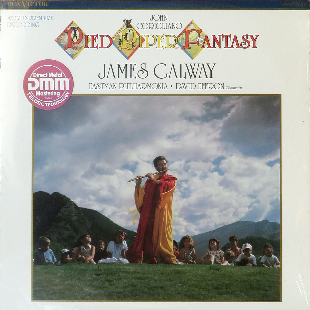 Galway: Corigliano Pied Piper Fantasy - RCA 6602-5-RC (DDD)