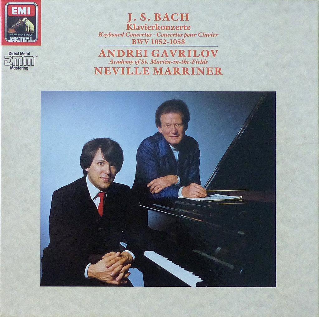 Gavrilov: Bach Keyboard Concertos BWV 1052-1058 - EMI 27 0470 3 (2LP box set)