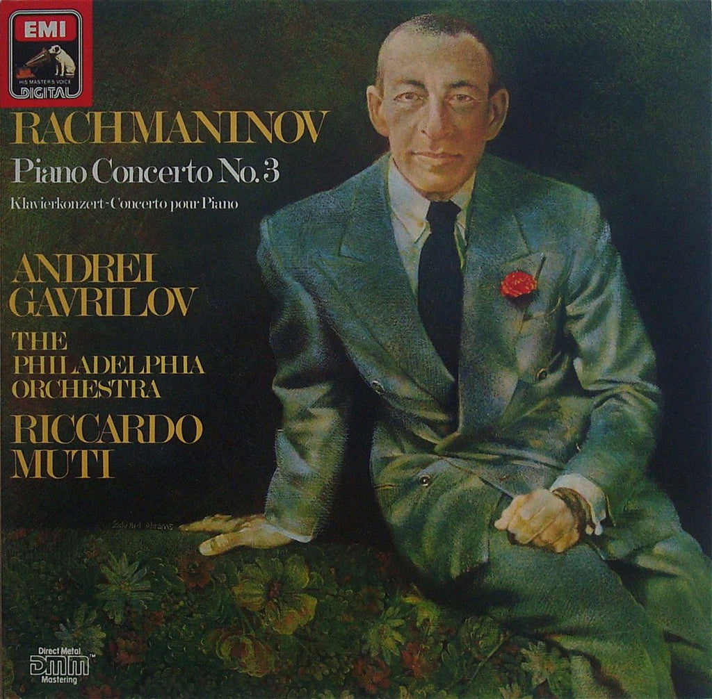 LP - Gavrilov: Rachmaninov Piano Concerto No. 3 - EMI 27 0623 1 (DDD)