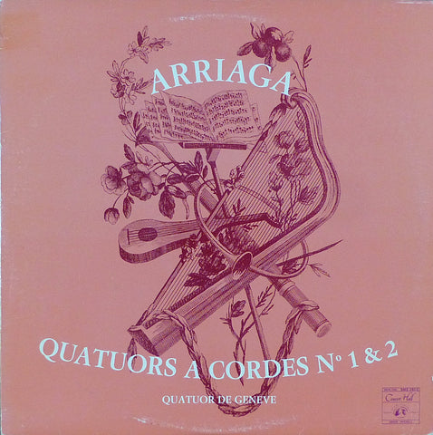 Quatuor Geneve: Arriaga String Quartets Nos. 1 & 2 - Concert Hall SMS 2603