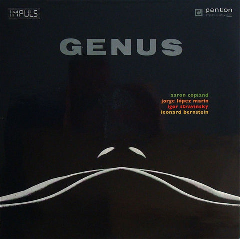 LP - Genus: Copland Clarinet Concerto, Stravinsky Ebony Concerto, Etc. - Panton 81 0671-1