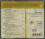 Geza Anda Ed. Vol. II: Beethoven, Liszt, etc. - Audite 23.408 (2CD set, sealed)