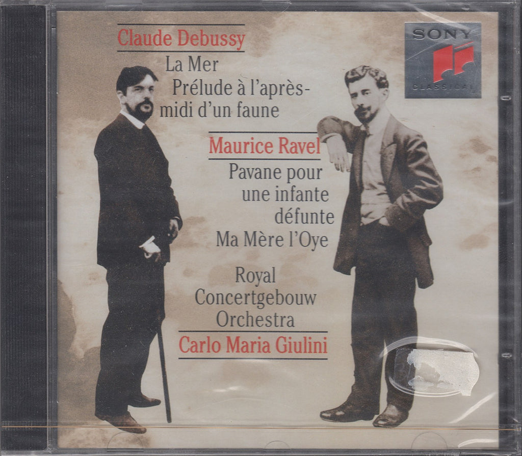 CD - Giulini: Debussy La Mer + Ravel Ma Mère L'Oye - Sony SK 66832 (sealed)