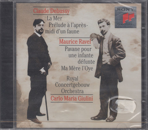 CD - Giulini: Debussy La Mer + Ravel Ma Mère L'Oye - Sony SK 66832 (sealed)