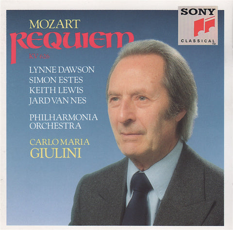 CD - Giulini/Philharmonia: Mozart Requiem K. 626 - Sony Classical SK 45577 (DDD)
