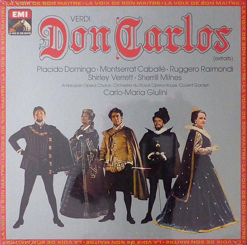 Giulini: Highlights from Verdi's Don Carlo (Domingo) - EMI 2900551 (sealed)
