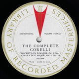 Goberman: Corelli compl works Vol. 1 - Library of Recorded Masterpieces