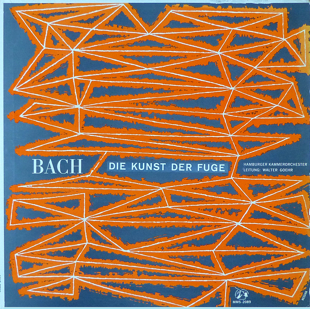 Goehr: Bach Art of the Fugue (arr. Goehr-Seiber) - MMS-2089