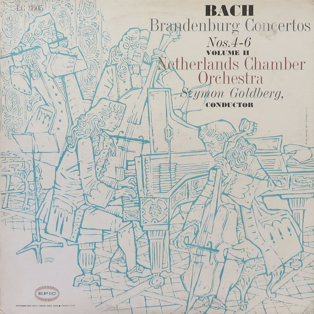 Goldberg: Brandenburg Concerti 4-6: Epic LC 3605 (LP is sealed)