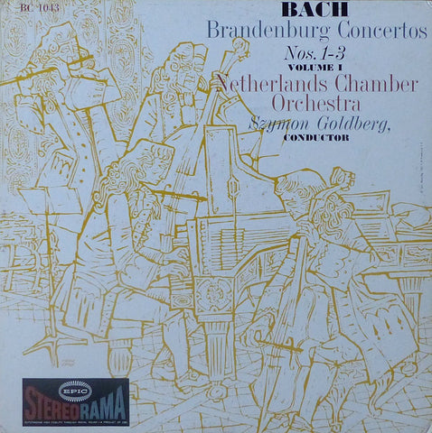 Goldberg: Bach Brandenburg Concertos Vol. 1 (Nos. 1-3) - Epic BC 1043