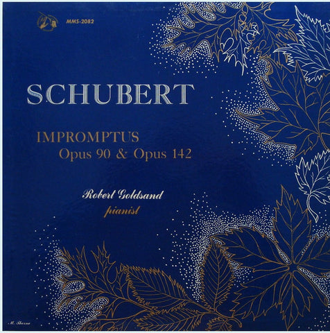 LP - Goldsand: Schubert Impromptus D. 899 & D. 942 - Concert Hall Society MMS-2802