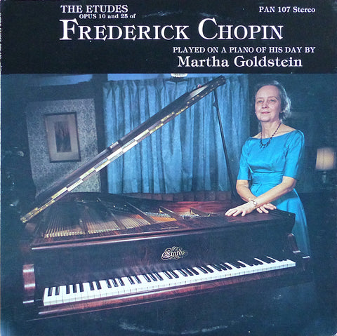 Goldstein: Chopin Etudes Opp. 10 & 25 - Pandora Records PAN 107