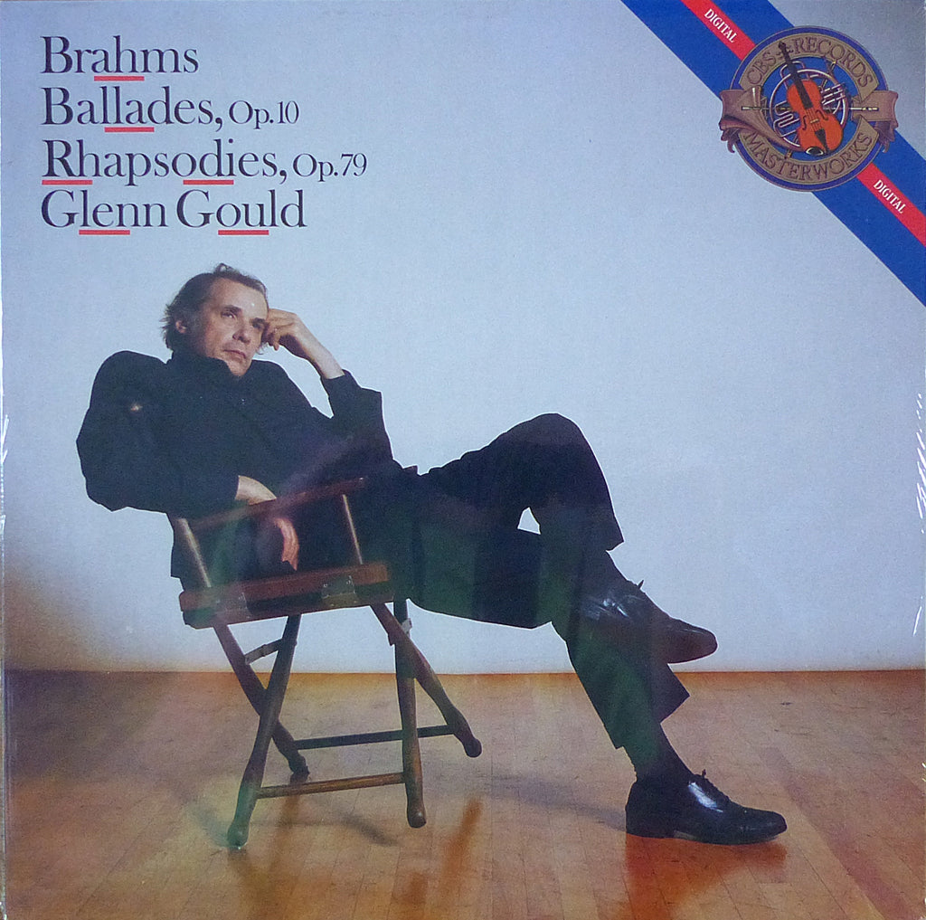 Gould: Brahms Ballades Op. 10 + Rhapsodies Op. 79 - CBS D37800 (sealed)