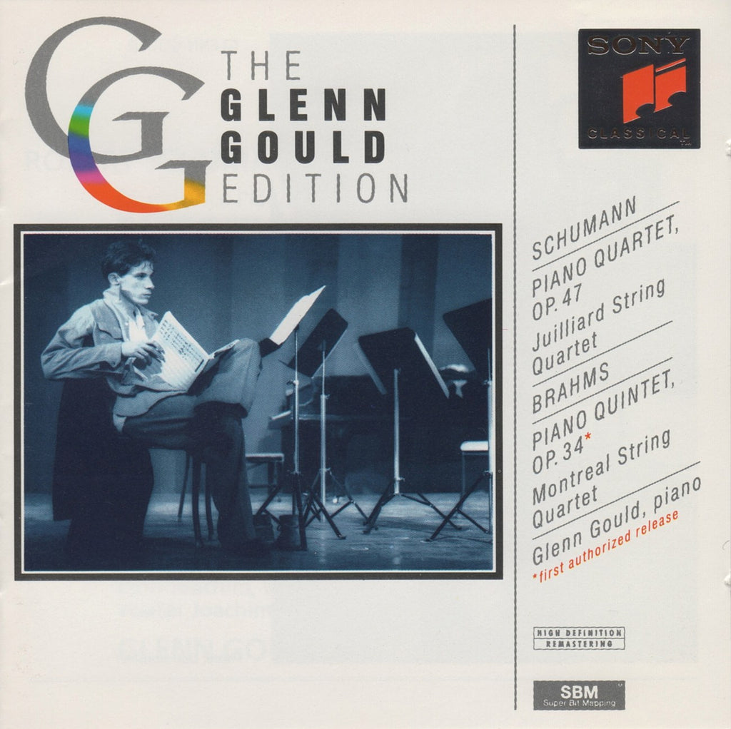 CD - Gould: Schumann Piano Quartet Op. 47 / Brahms Piano Quintet Op. 34 - Sony SMK 52684