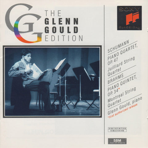 CD - Gould: Schumann Piano Quartet Op. 47 / Brahms Piano Quintet Op. 34 - Sony SMK 52684