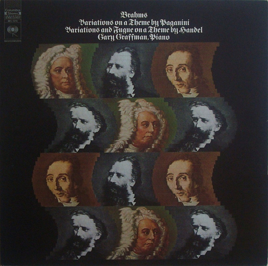 LP - Graffman: Brahms Paganini & Handel Variations - Columbia MS 7276