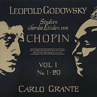 Carlo Grante: Chopin/Godowsky Etudes Nos. 1-20 - Altarus AIR-CD-9092