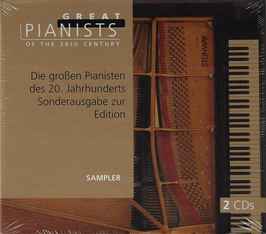 Great Pianists of the 20th Century (sampler) - Philips 462 645-2 (2CD set, sealed)