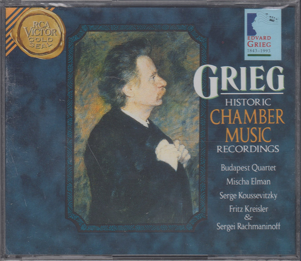 CD - Grieg: Historic Chamber Music Recordings - RCA 09026 61826 2 (sealed)