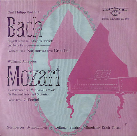 Gröschel: Mozart Piano Concerto No. 20, etc. - Colosseum SM 504