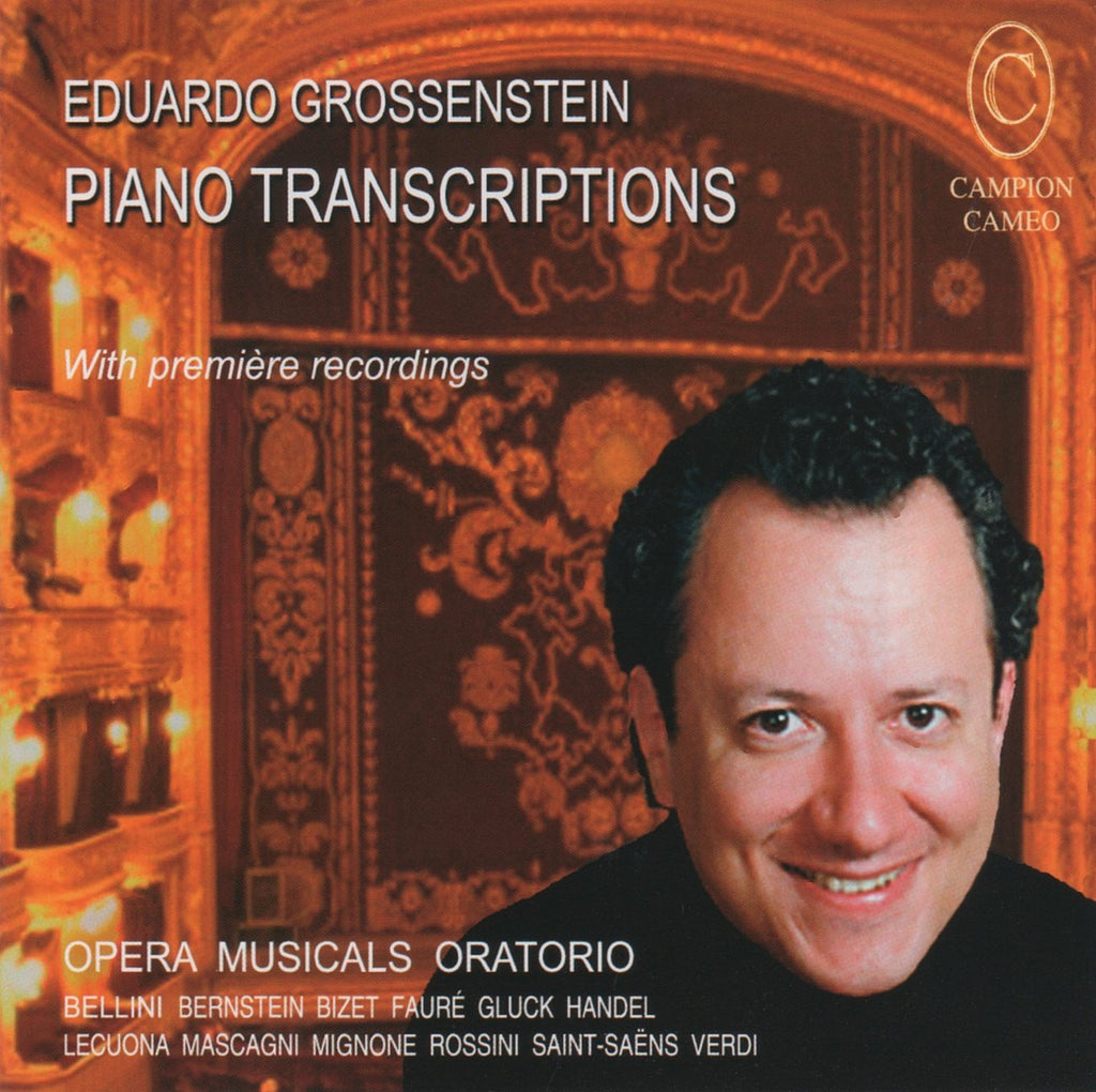 CD - Grossenstein: Piano Transcriptions From Operas, Oratorios & Musicals - Campion CAMEO 2028