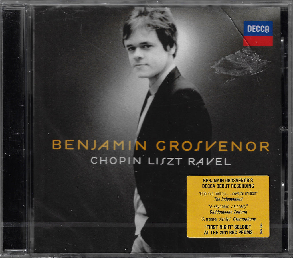 Grosvenor: Chopin, Liszt & Ravel - Decca 478 3206 (sealed)