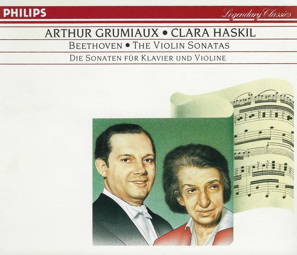Grumiaux/Haskil: Beethoven 10 Violin Sonatas - Philips 422 140-2 (3CD set)