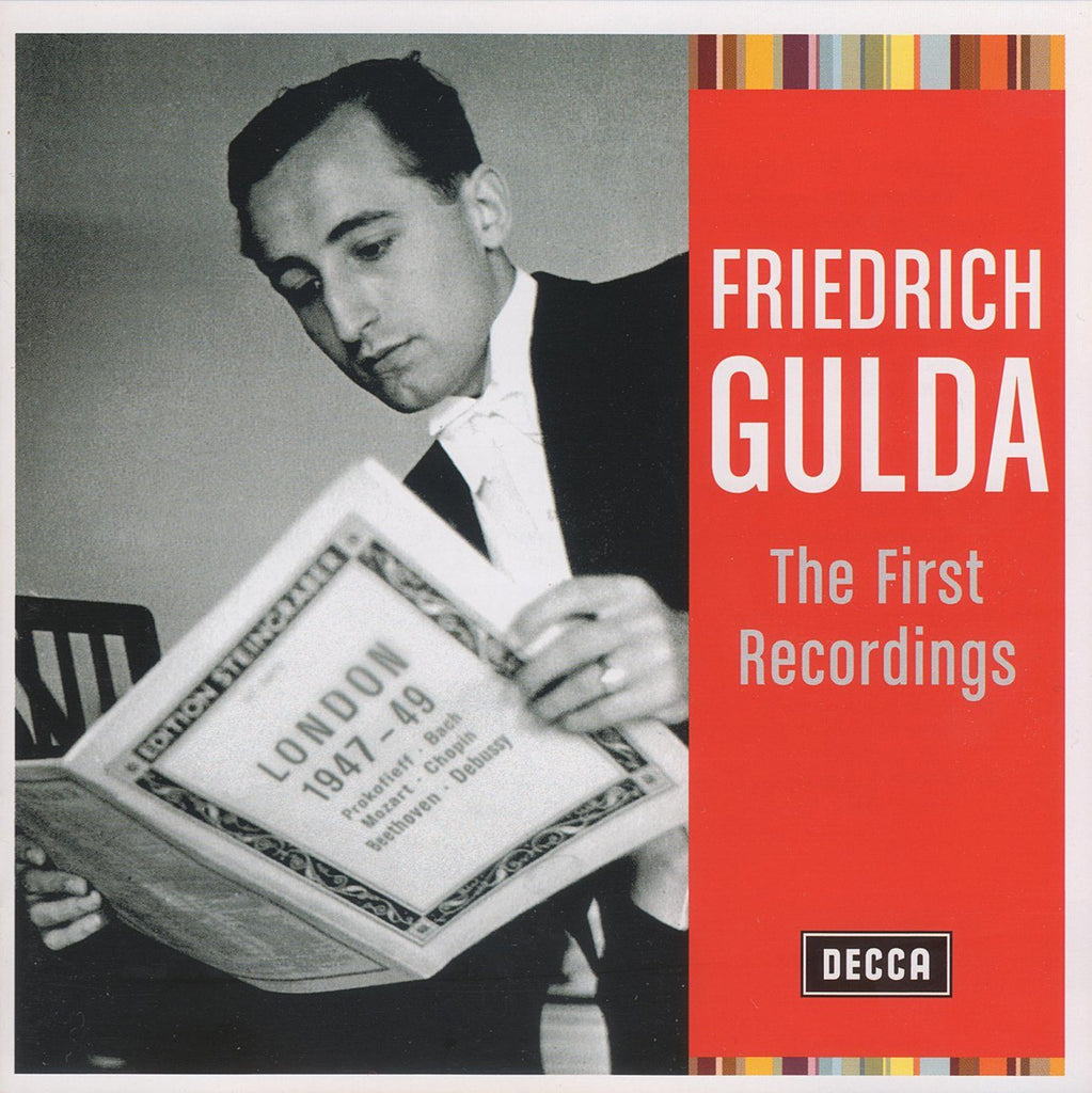 Gulda: The First Recordings (London, 1947-1949) - Decca 476 3045