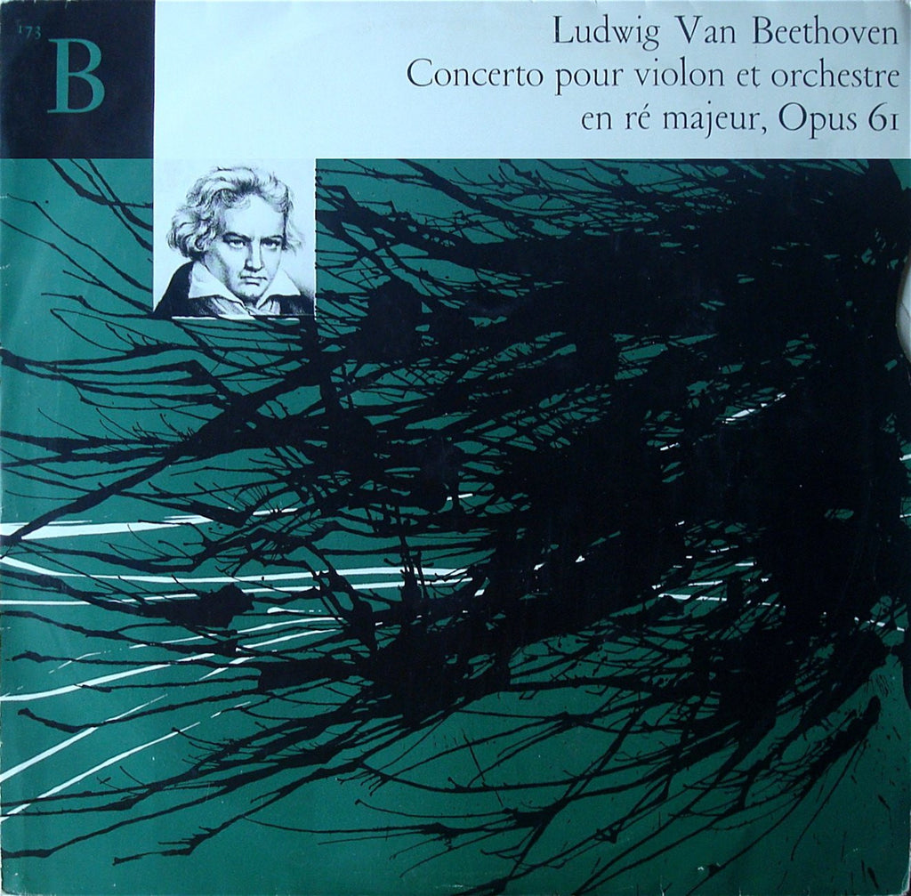 LP - Gulli: Beethoven Violin Concerto - Club Français Du Disque CFD 173